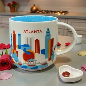 Starbucks Atlanta You Are Here Mug 14 oz Georgia City Cup 2017 EUC